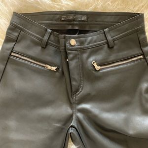 Zara Pants - Brand New faux leather pants Zara Pants - Brand New faux leather pants